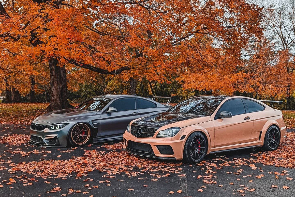 2012-2014 Mercedes Benz W204 C63 AMG Coupe BKSS Style Wide Full Body Kit - Carbonado Aero