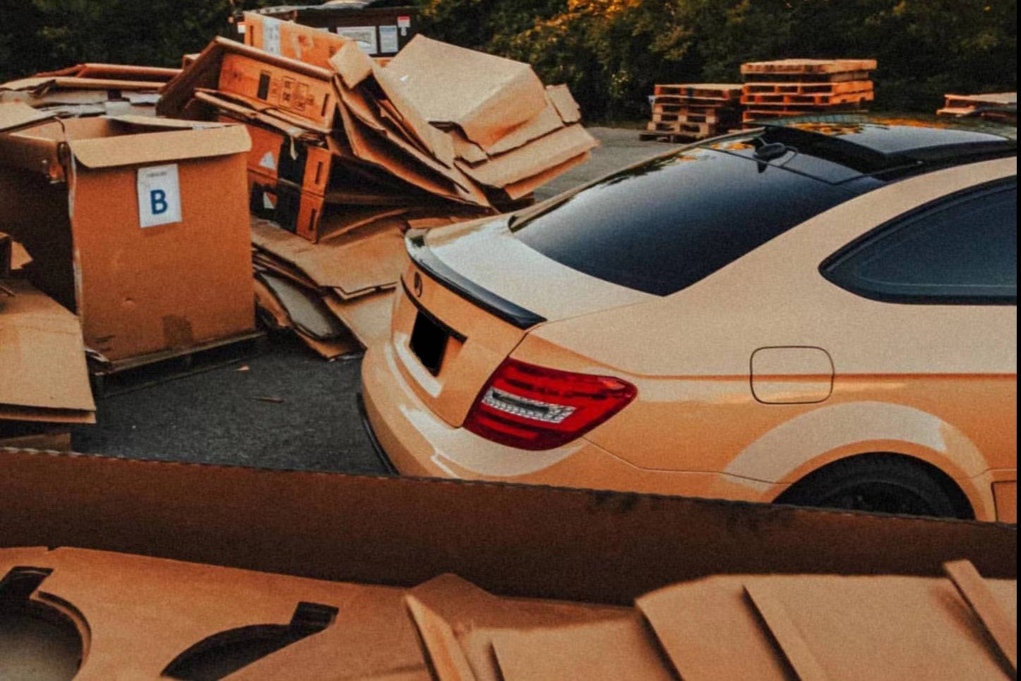 2012-2014 Mercedes Benz W204 C63 AMG Coupe BKSS Style Wide Full Body Kit - Carbonado Aero