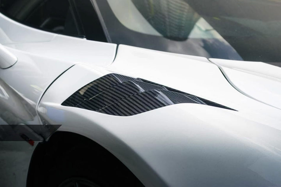 Alerón de maletero de fibra de carbono estilo McLaren 720s VRS 2017-2020