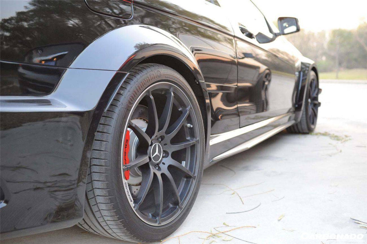 2012-2014 Mercedes Benz W204 C63 AMG Coupe BKSS Style Wide Full Body Kit - Carbonado Aero