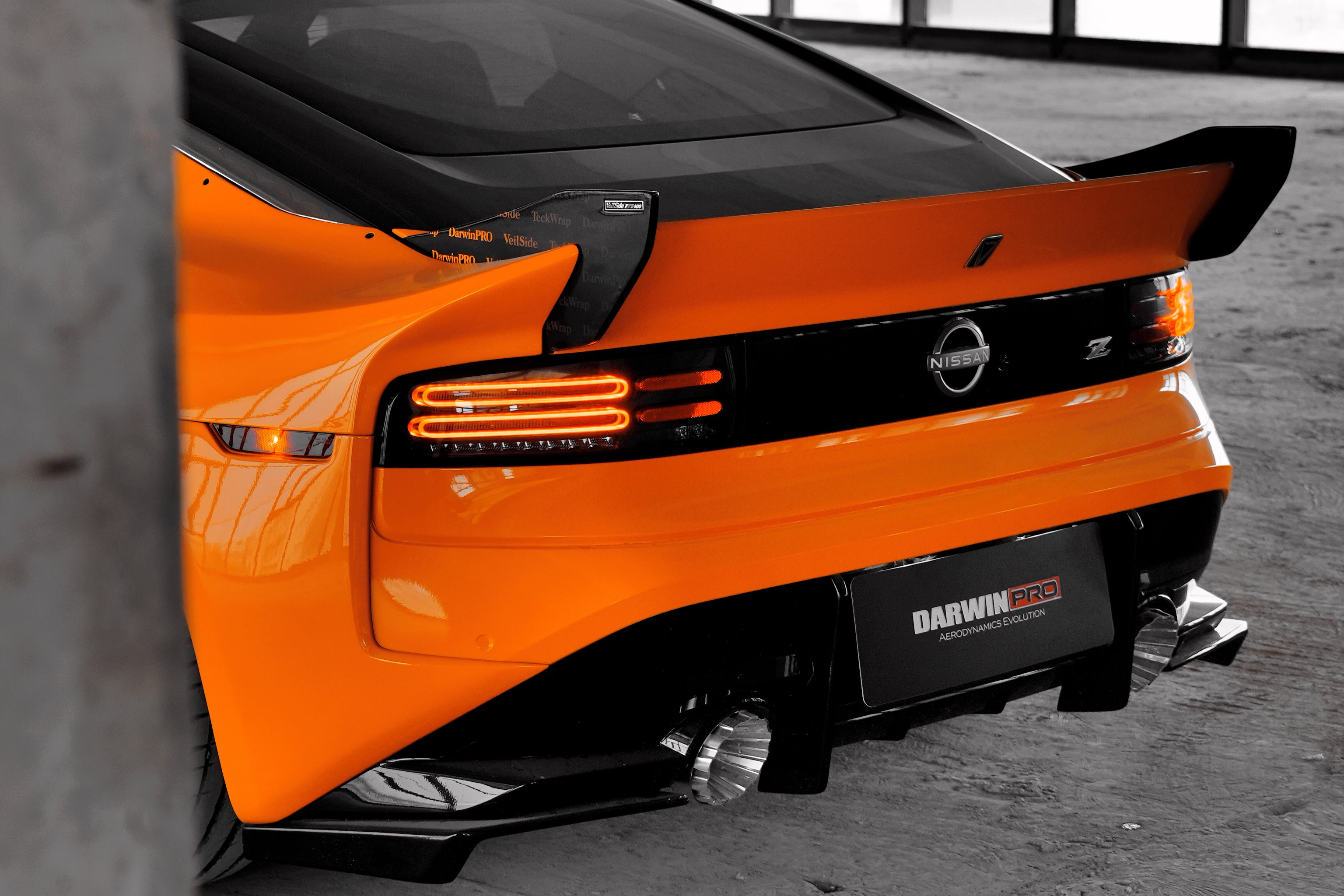 2022-UP Nissan 400Z RZ34 VS Rear Bumper Centre Fins and Covers ...