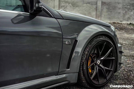 2012-2014 Mercedes Benz W204 C63 AMG Coupe BKSS Style Wide Full Body Kit - Carbonado Aero