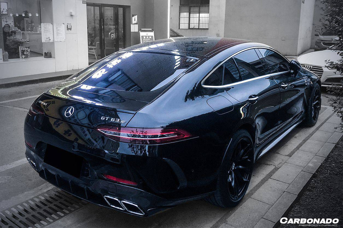 2019-2023 Mercedes Benz AMG GT63/S 4Door Coupe X290 OEM Style Carbon Fiber Rear Diffuser - Carbonado Aero
