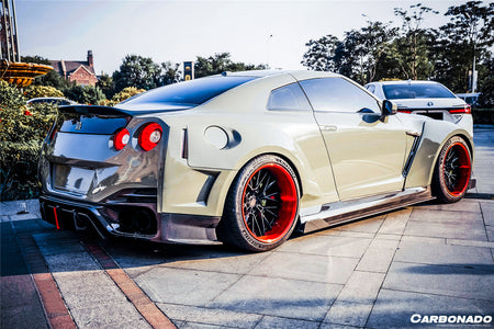 2008-2020 Nissan GTR R35 CBA/DBA/EBA DLK Style Carbon Fiber Trunk - Carbonado Aero