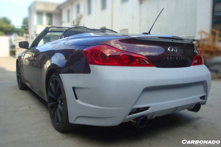 2008-2015 Infiniti G37s Coupe ELT Style Rear Bumper - Carbonado Aero