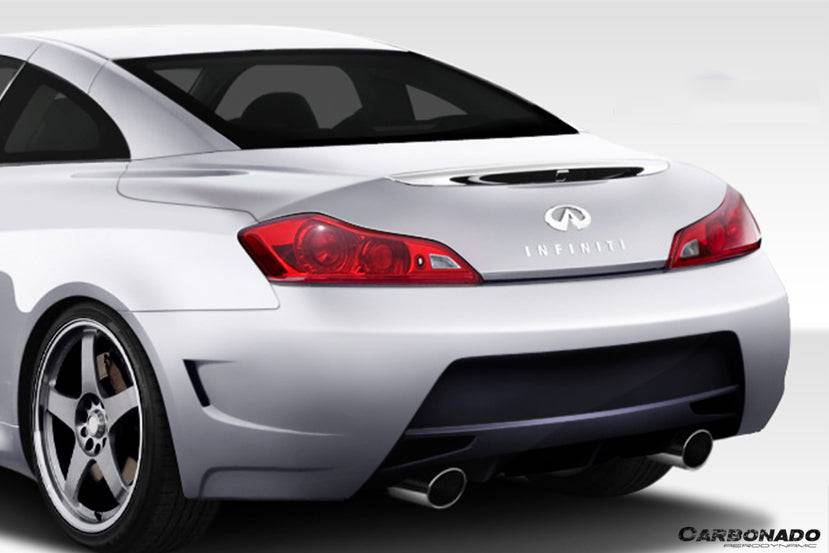 2008-2015 Infiniti G37s Coupe ELT Style Rear Bumper - Carbonado Aero