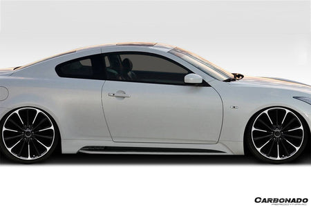 2008-2015 Infiniti G37s Coupe ELT Style Side Skirts - Carbonado Aero