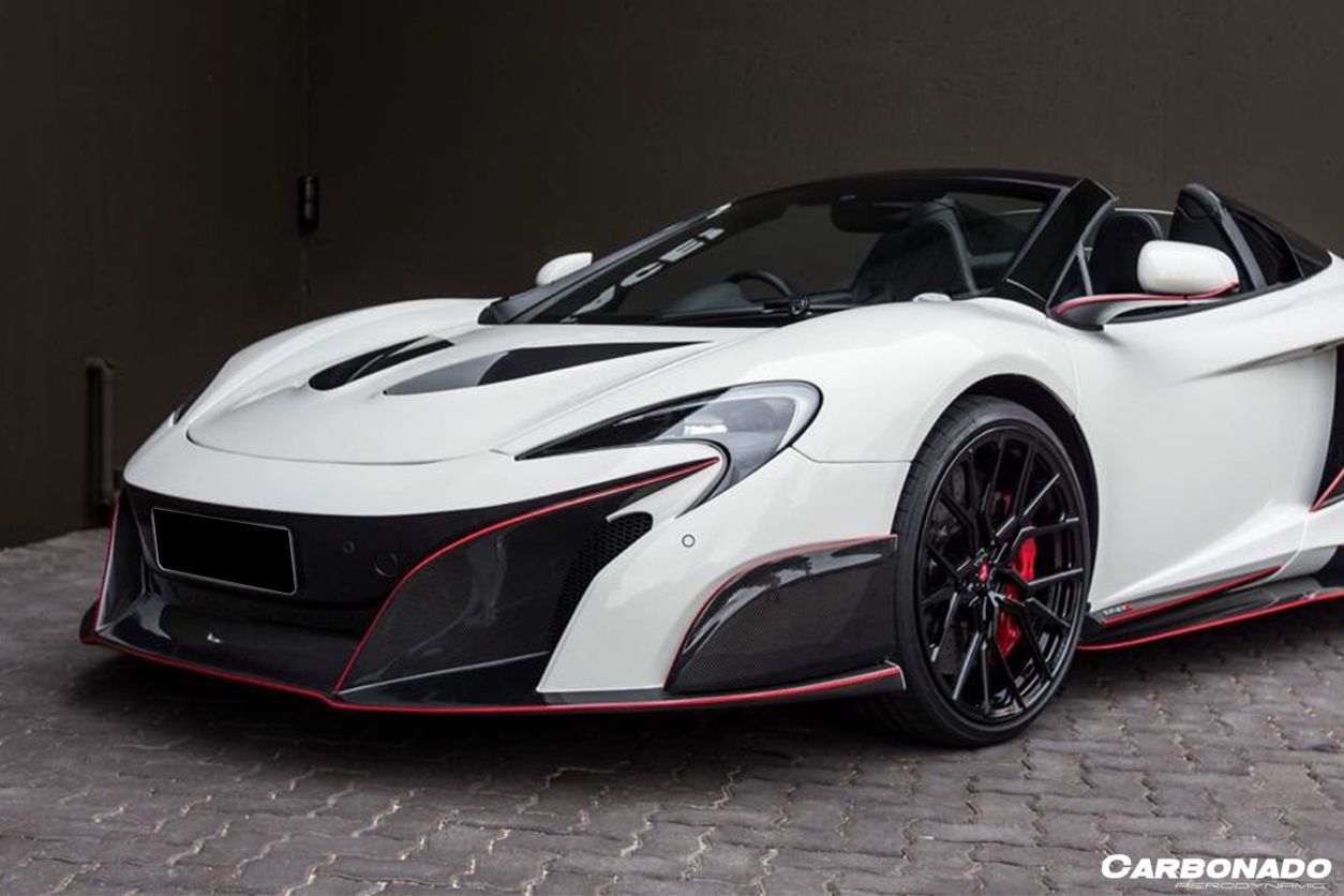 2014-2017 McLaren 650S  675LT Style Front Bumper - Carbonado Aero