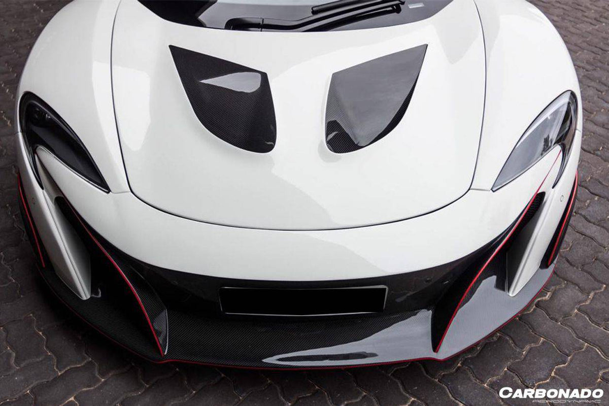 2014-2017 McLaren 650S  675LT Style Front Bumper - Carbonado Aero