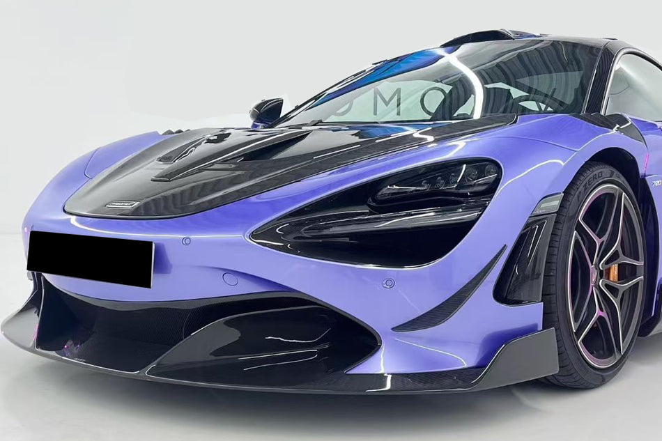 Alerón de maletero de fibra de carbono estilo McLaren 720s VRS 2017-2020