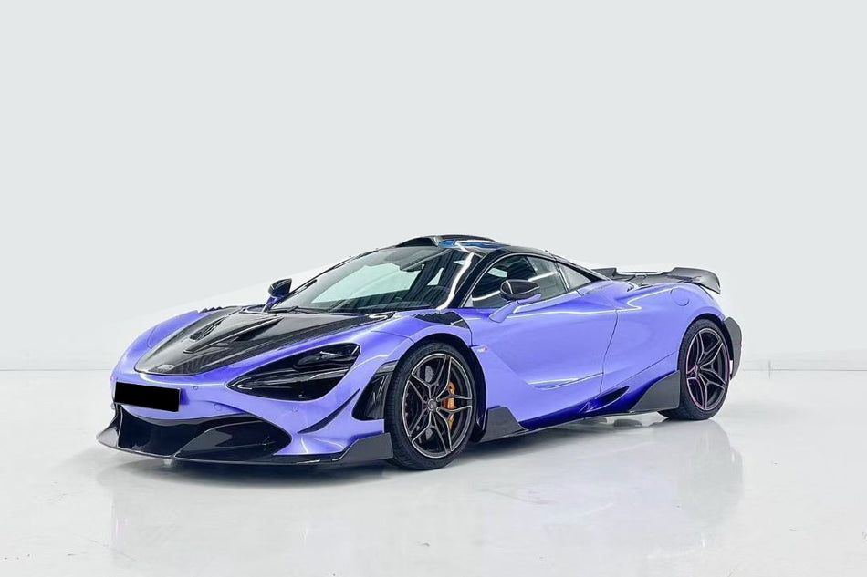 Alerón de maletero de fibra de carbono estilo McLaren 720s VRS 2017-2020