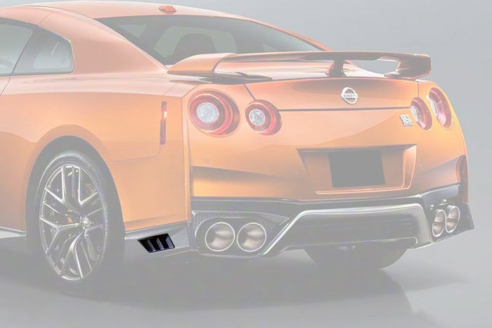 2017-2023 Nissan GTR R35 EBA OEM Style Carbon Fiber Rear Diffuser Side Vents