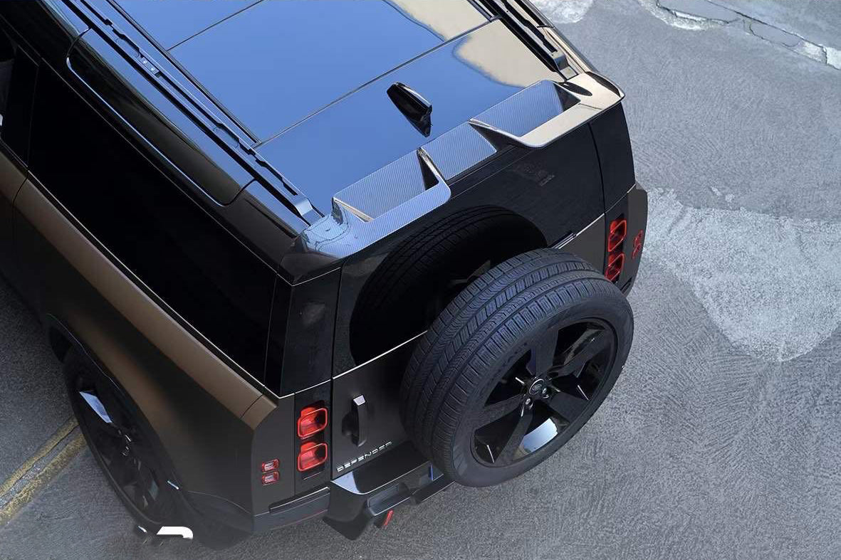 2020-2024 Land Rover Defender rock style Rear Roof spoiler - Carbonado