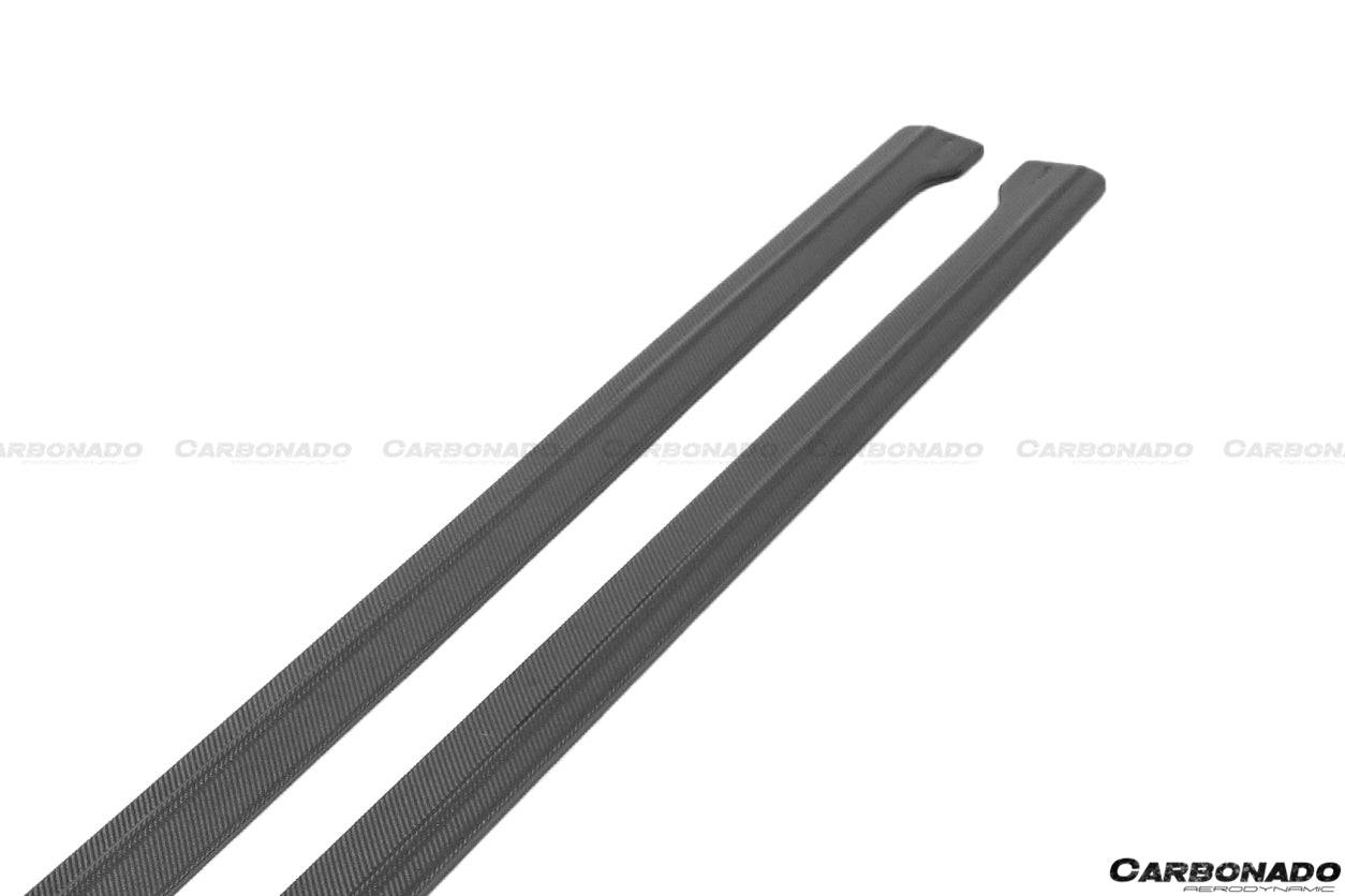 2013-2018 Audi RS6 Avant MN Style Carbon Fiber Side Skirts - Carbonado Aero