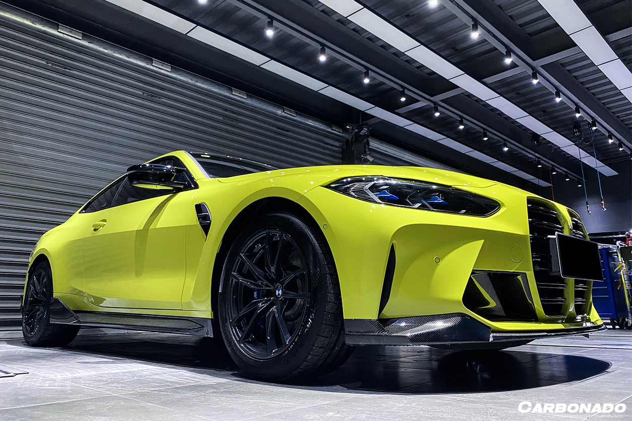 2021-UP BMW M3 G80 M4 G82/G83 MP Style Carbon Fiber Front Lip - Carbonado Aero