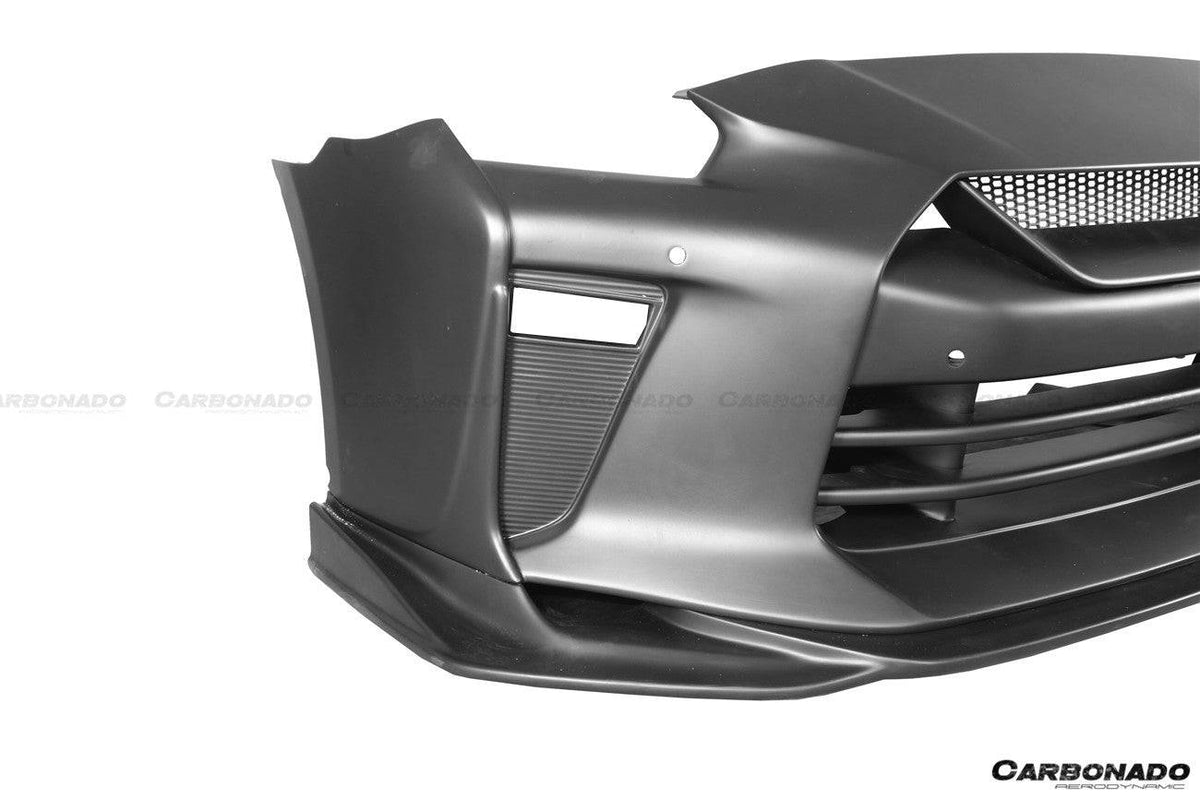 2009-2020 Nissan GTR R35 CBA/DBA/EBA TS Style Front Bumper - Carbonado Aero