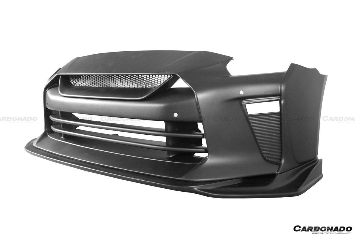 2009-2020 Nissan GTR R35 CBA/DBA/EBA TS Style Front Bumper - Carbonado Aero