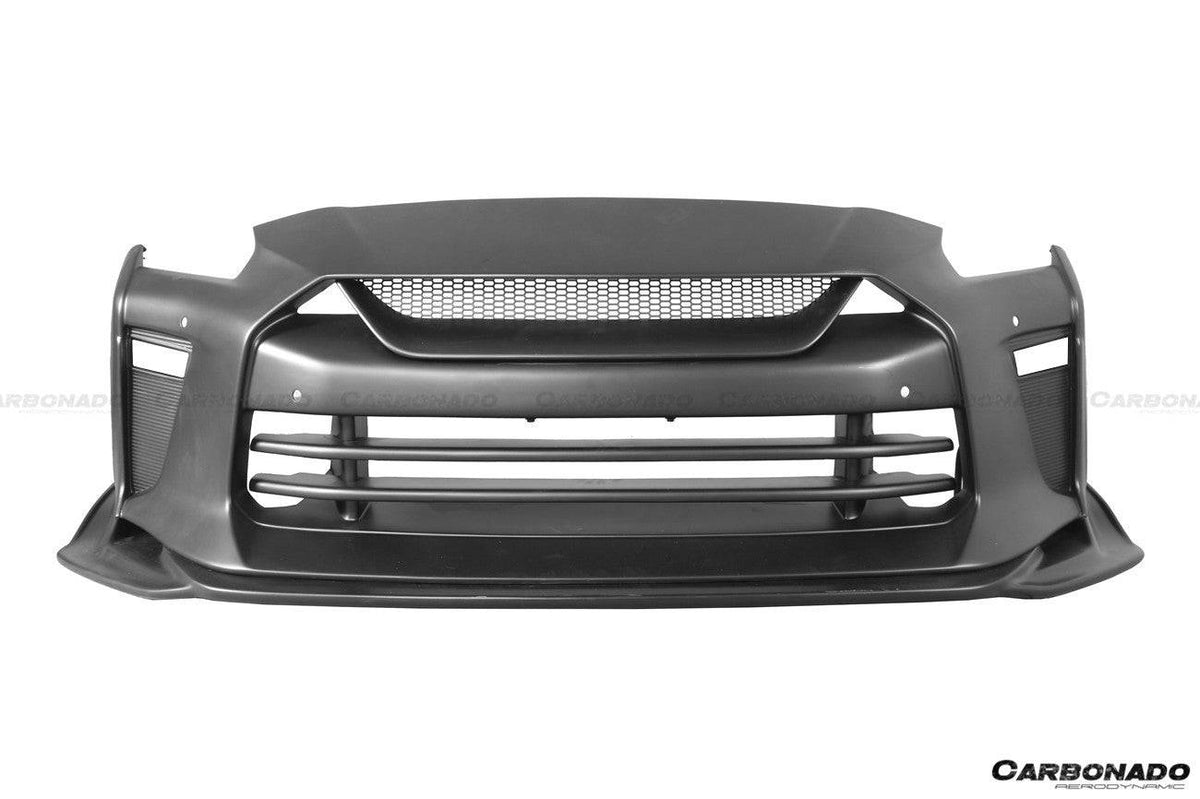 2009-2020 Nissan GTR R35 CBA/DBA/EBA TS Style Front Bumper - Carbonado Aero