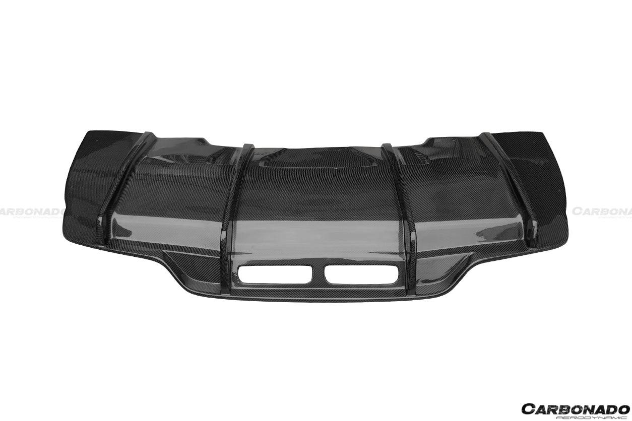 2015-2021 Mercedes Benz W205 C63/S AMG Sedan PS Style Rear Diffuser - Carbonado Aero