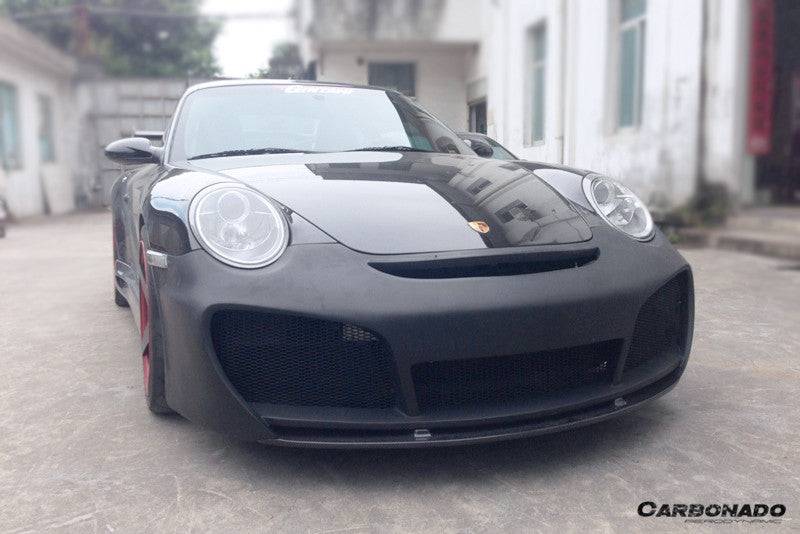 2009-2012 Porsche 911/997.2 Carrera/S/4S TA STYLE FRONT BUMPER (with LIP) - Carbonado Aero