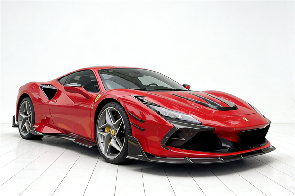 2019-2024 Ferrari F8 MSY Style Autoclave Carbon Fiber Side Skirts