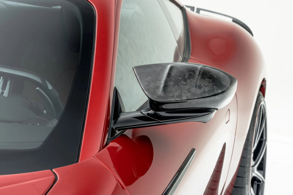 2020-2026 Ferrari ROMA Msy Style Autoclave Carbon Fiber Mirror Housing Replacement