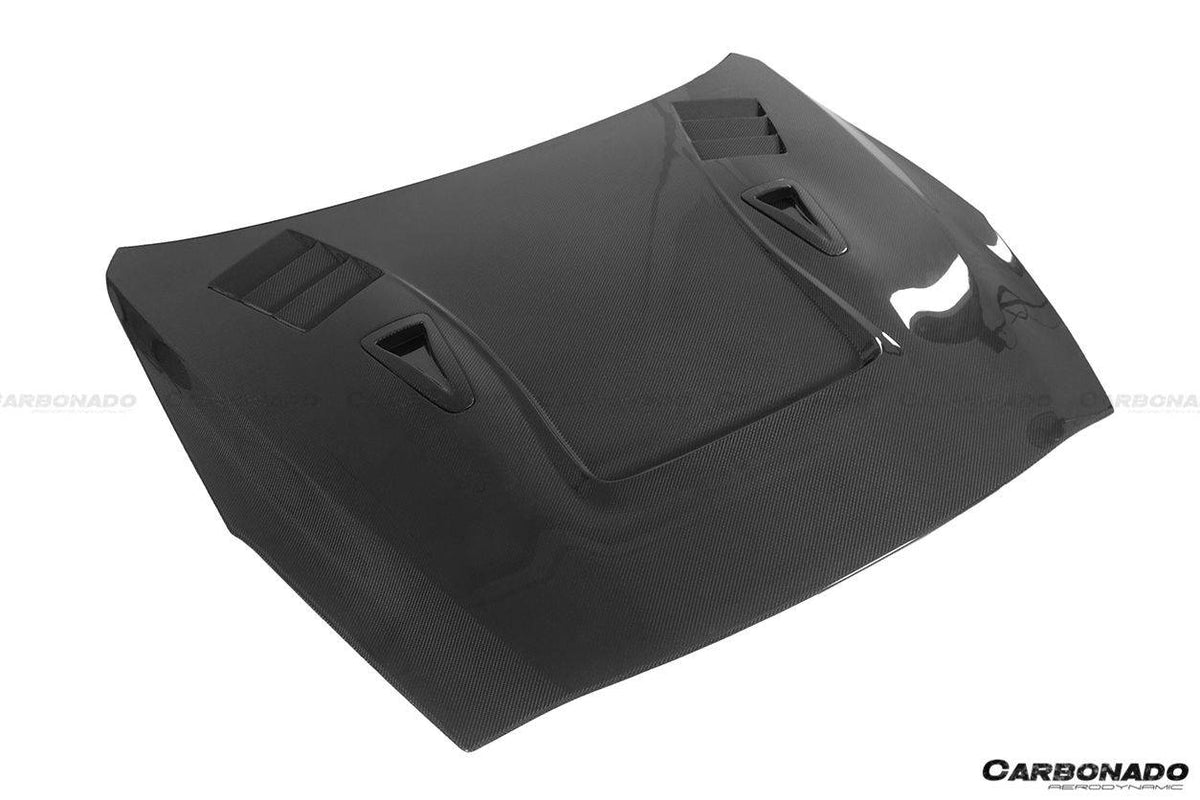 2008-2016 Nissan GTR R35 CBA/DBA BSE2 Style Carbon Fiber Hood - Carbonado Aero
