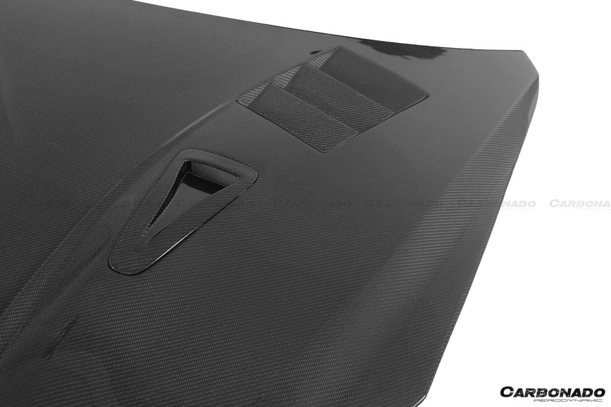 2008-2016 Nissan GTR R35 CBA/DBA BSE2 Style Carbon Fiber Hood - Carbonado Aero