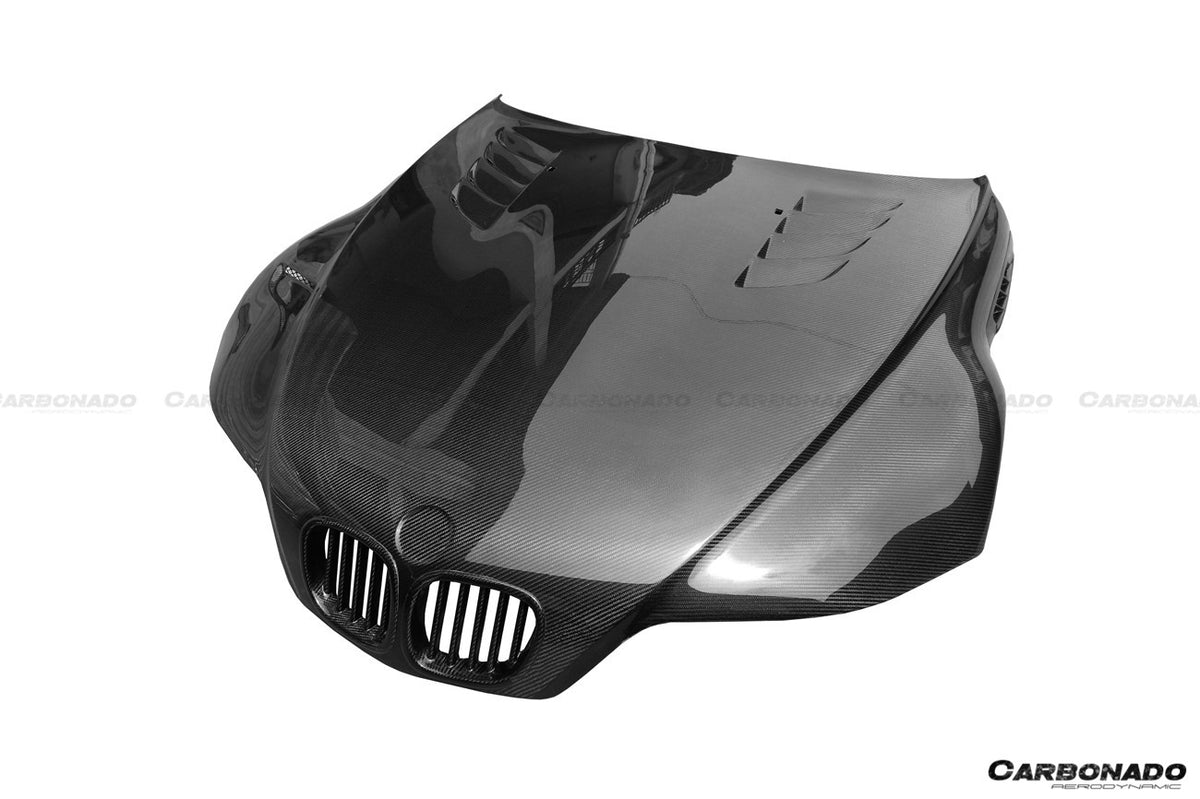 1996-2002 BMW Z3 E85 E86 BSD Style Hood - Carbonado