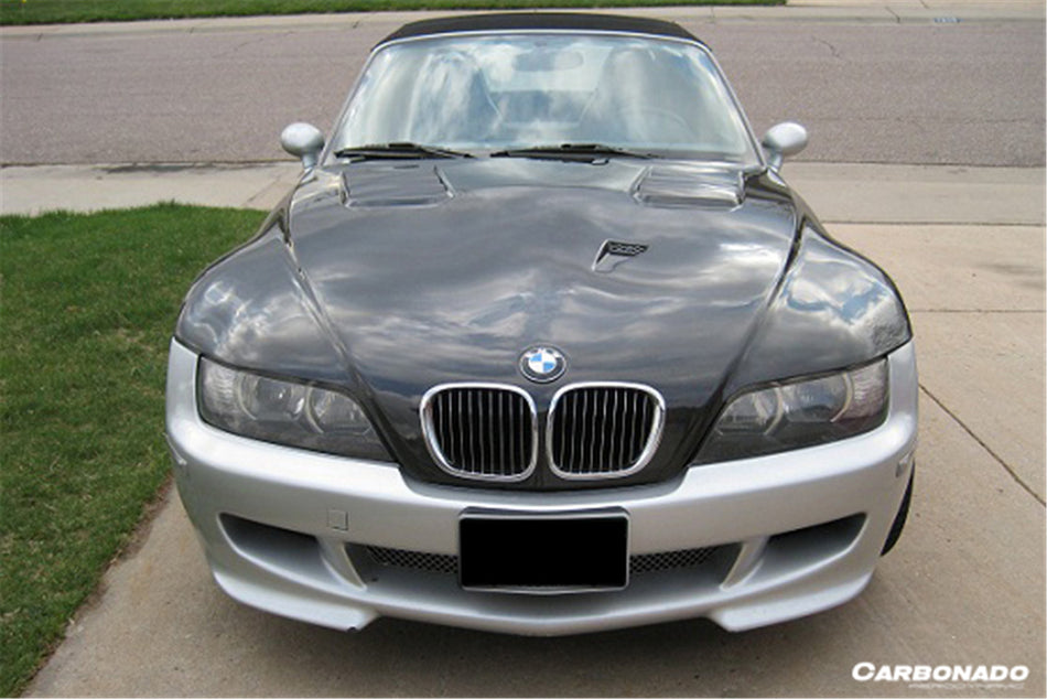 1996-2002 BMW Z3 E85 E86 MT Style Hood - Carbonado