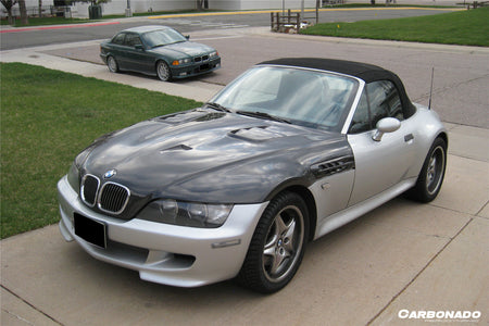 1996-2002 BMW Z3 E85 E86 MT Style Hood - Carbonado