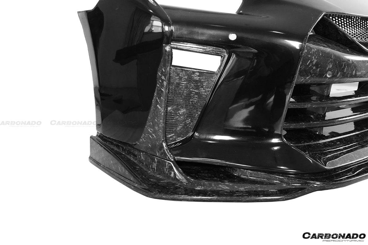 2009-2020 Nissan GTR R35 CBA/DBA/EBA TS Style Front Bumper - Carbonado Aero