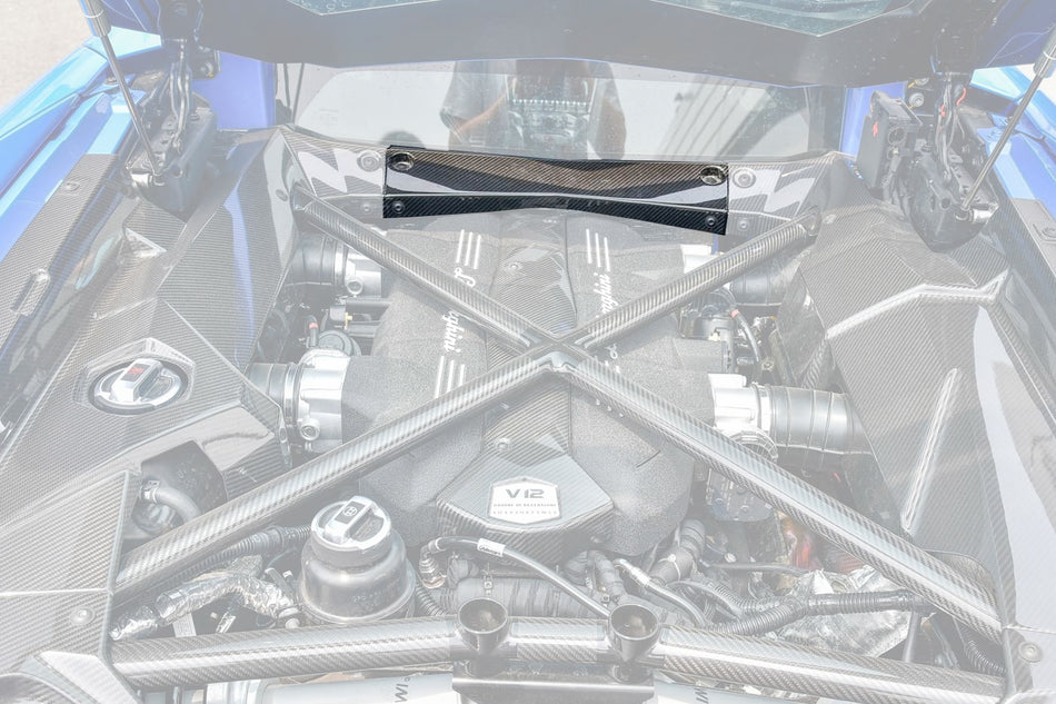 2011-2016 Lamborghini Aventador LP700 Coupe Carbon Fiber Engine bay trim cover Front Repalcement