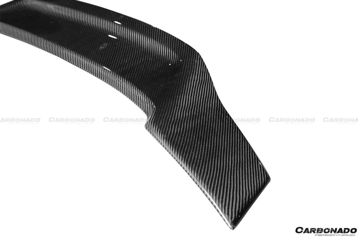 2009-2015 Audi A5 Sline S5 Sedan RT Style Carbon Fiber Trunk Spoiler - Carbonado Aero