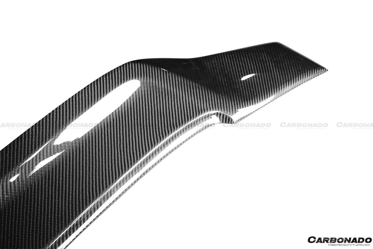 2009-2015 Audi A5 Sline S5 Sedan RT Style Carbon Fiber Trunk Spoiler - Carbonado Aero