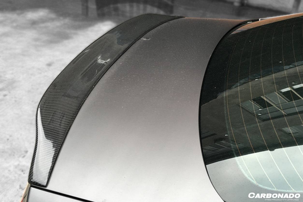 2009-2015 Audi A5 Coupe CTE Style Carbon Fiber Trunk Spoiler - Carbonado Aero
