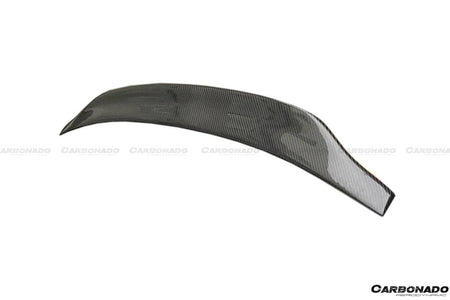 2009-2015 Audi A5 Coupe CTE Style Carbon Fiber Trunk Spoiler - Carbonado Aero