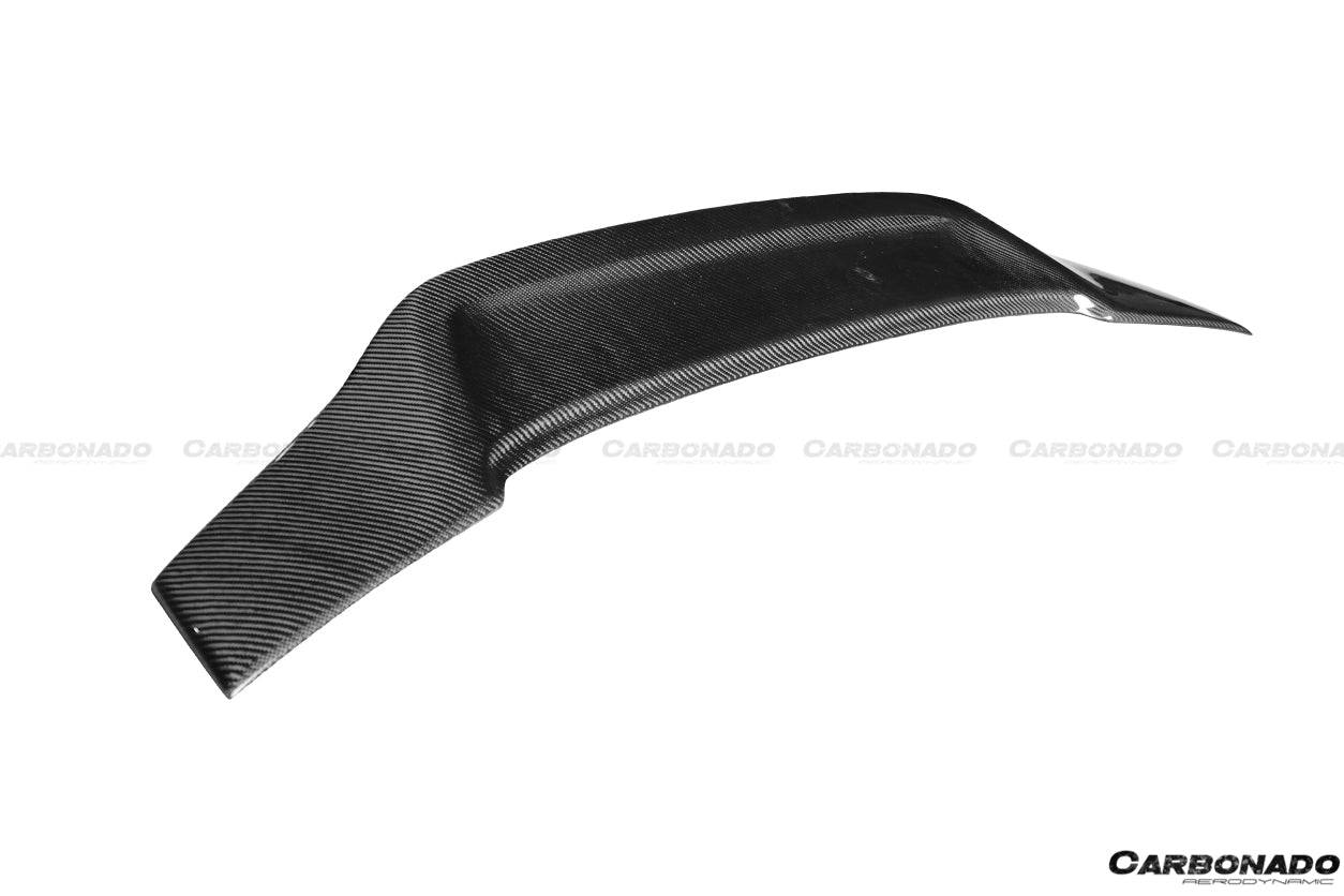 2009-2015 Audi A5 Coupe RT Style Carbon Fiber Trunk Spoiler - Carbonado Aero