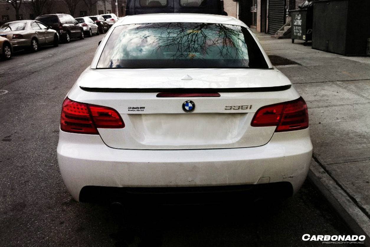 2008-2012 BMW 3 Series M3 E93 Carbon Fiber Trunk Spoiler - Carbonado Aero
