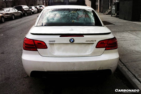 2008-2012 BMW 3 Series M3 E93 Carbon Fiber Trunk Spoiler - Carbonado Aero