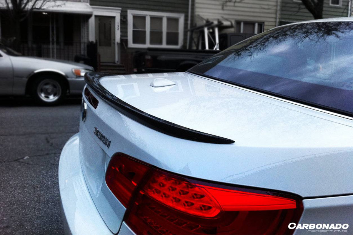 2008-2012 BMW 3 Series M3 E93 Carbon Fiber Trunk Spoiler - Carbonado