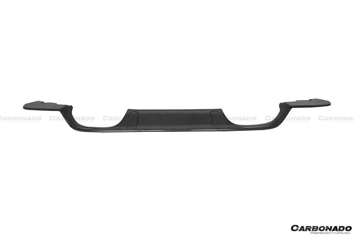 2014-2020 BMW M3 F80 M4 F82 SM Style Carbon Fiber Rear Lip - Carbonado Aero