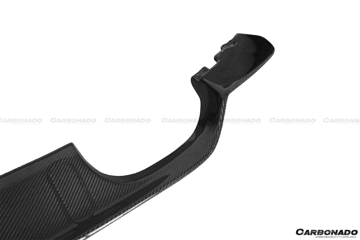 2014-2020 BMW M3 F80 M4 F82 SM Style Carbon Fiber Rear Lip - Carbonado Aero