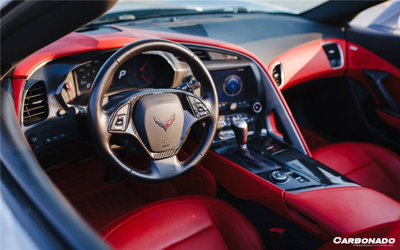 2013-2019 Corvette C7 Z06 Grandsport Dry Carbon Fiber Interior - Carbonado Aero