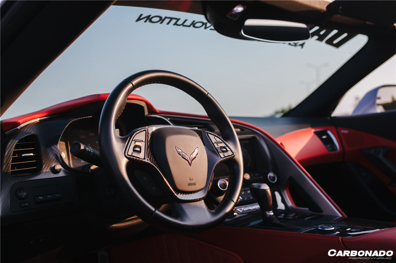 2013-2019 Corvette C7 Z06 Grandsport Dry Carbon Fiber Interior - Carbonado Aero