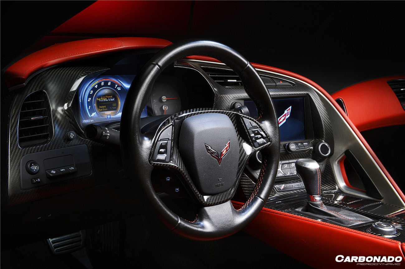 2013-2019 Corvette C7 Z06 Grandsport Dry Carbon Fiber Interior - Carbonado Aero