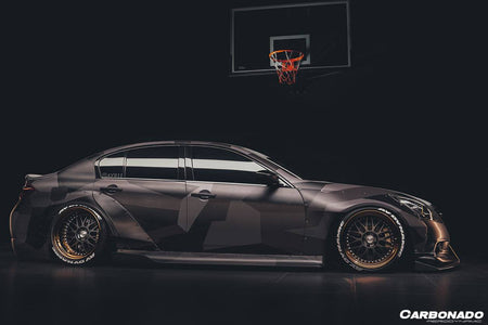 2010-2013 Infiniti G25/G37 Sedan BKSS Style Side Skirts - Carbonado Aero
