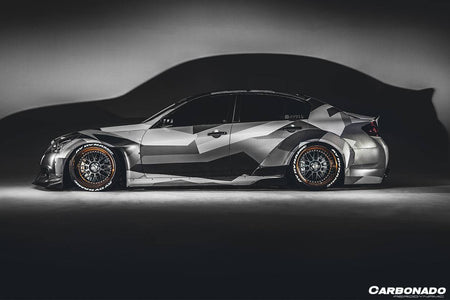 2010-2013 Infiniti G25/G37 Sedan BKSS Style Side Skirts - Carbonado Aero