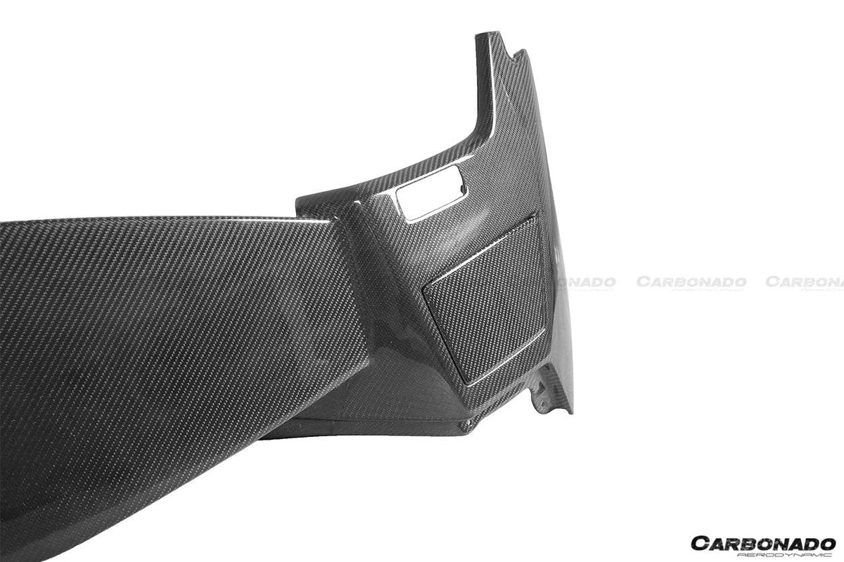 2011-2016 Lamborghini Aventador LP700 Roadster OEM Style Carbon Fiber Front Engine Hood Replacement - Carbonado Aero