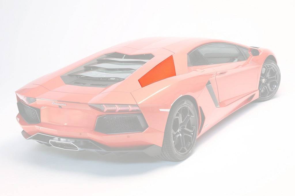 2011-2016 Lamborghini Aventador LP700 Coupe OEM Style Carbon Fiber Rear Intake Panel - Carbonado